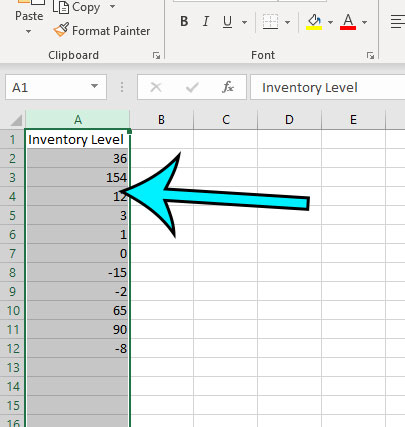 put negative numbers in red in excel for mac